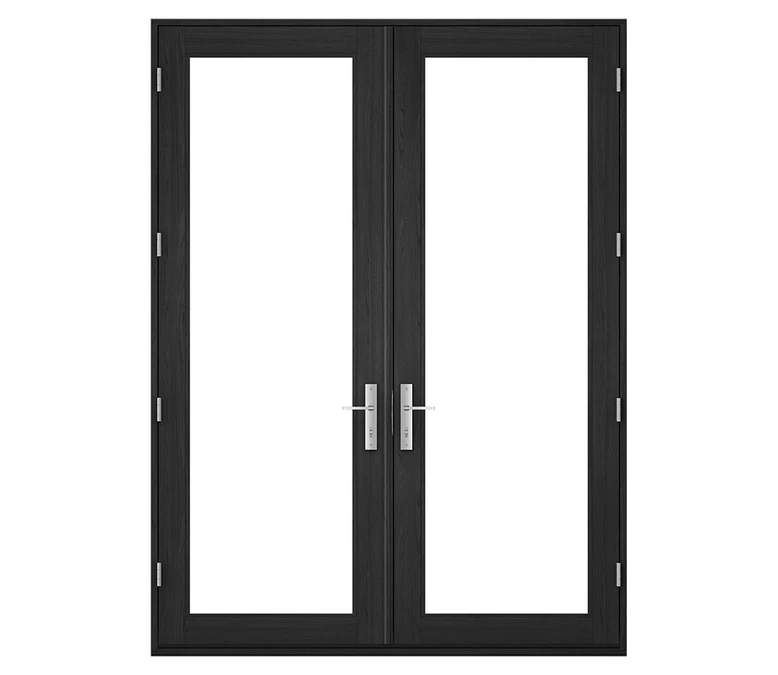 Pella Reserve Contemporary Wood Hinged Patio Door in Bluffton